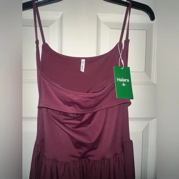 HALARA Women's Maxi Dress in Plum - Picture 6 of 11